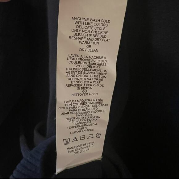 Original Penguin Navy Blue Men's Sweater Size Medium - Picture 4 of 7